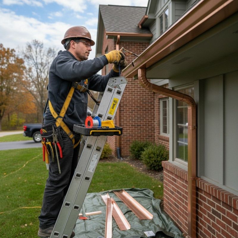 Copper Gutter Service